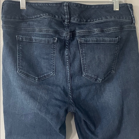 Torrid premiem Dark Blue Skinny Jeans with Zipper Accents - Picture 6 of 8